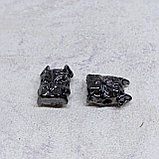 Бусина Голова Пса, 12х10х6мм, фото 2