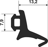 Уплотнитель 5584, для алюминиевого профиля. Алпроф