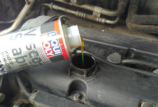 1017 Присадка в моторное масло.Стабилизатор вязкости масла LIQUI MOLY Visco-Stabil 300ml. - фото 3 - id-p66881456