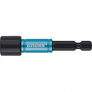 Бита с торцевой головкой, магнит. Nut-Driver, 10 мм, S2 Gross 11619
