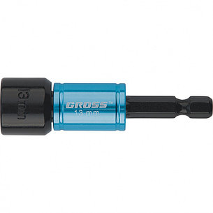 Бита с торцевой головкой, магнит. Nut-Driver, 13 мм, S2 Gross 11623, фото 1