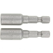 Биты с торцевыми головками 6 мм, 45 мм, 2 шт. Matrix 11566