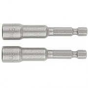 Биты с торцевыми головками 8 мм, 65 мм, 2 шт. Matrix 11573