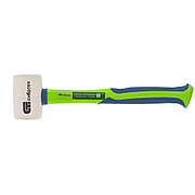 Киянка резиновая, 225 г, белая резина, фибергласовая рукоятка Сибртех 11166