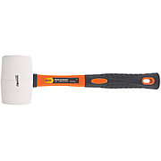 Киянка резиновая, 680 г, белая резина, фибергласовая рукоятка Sparta 11130