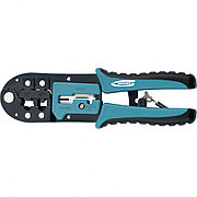 Клещи для обжима телефонных и компьютерных клемм RJ-45, 6P, 8P и RJ-11/12, 6P, 8P Gross 17719