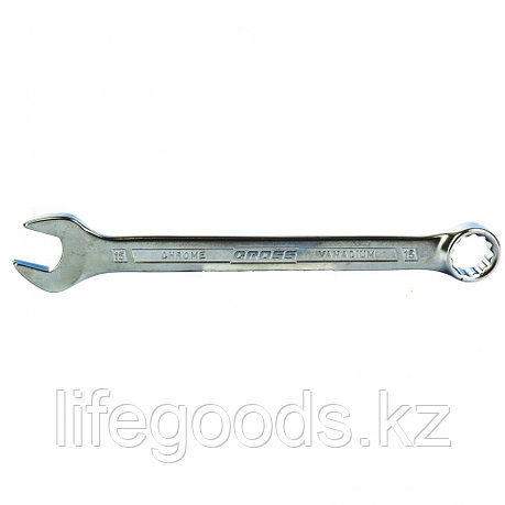 Ключ комбинированный 15 мм, CrV, холодный штамп Gross 15134, фото 2