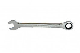 Ключ комбинированный трещоточный, 18 мм, CrV, зеркальный хром Matrix Professional 14811