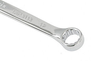 Ключ комбинированный, 12 мм, CrV, полированный хром Matrix 15156, фото 2