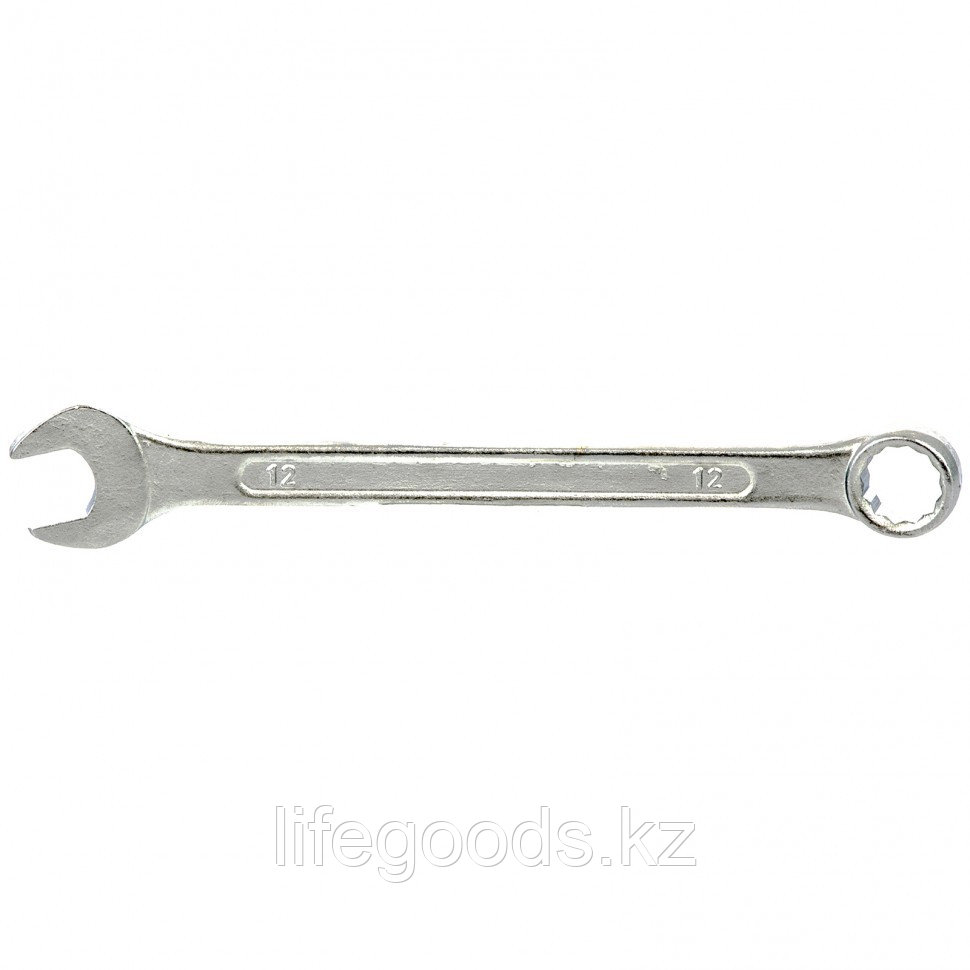 Ключ комбинированный, 12 мм, хромированный Sparta 150395 - фото 1 - id-p66870236