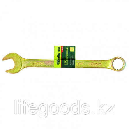 Ключ комбинированный, 19 мм, желтый цинк Сибртех 14983, фото 2