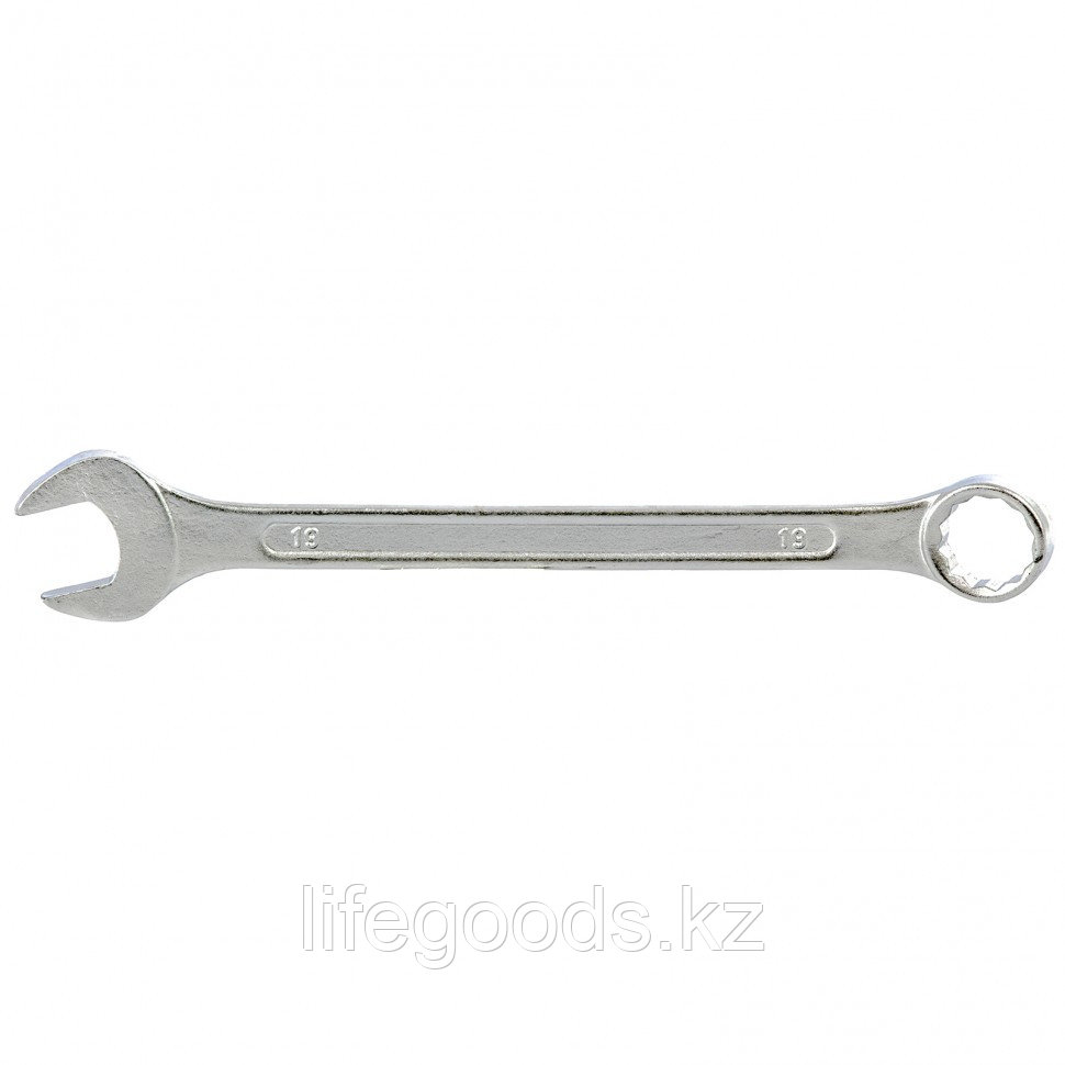 Ключ комбинированный, 19 мм, хромированный Sparta 150465