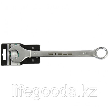 Ключ комбинированный, 26 мм, CrV, матовый хром Stels 15228, фото 2