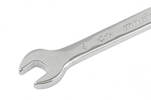 Ключ комбинированный, 9 мм, CrV, полированный хром Matrix 15153, фото 2