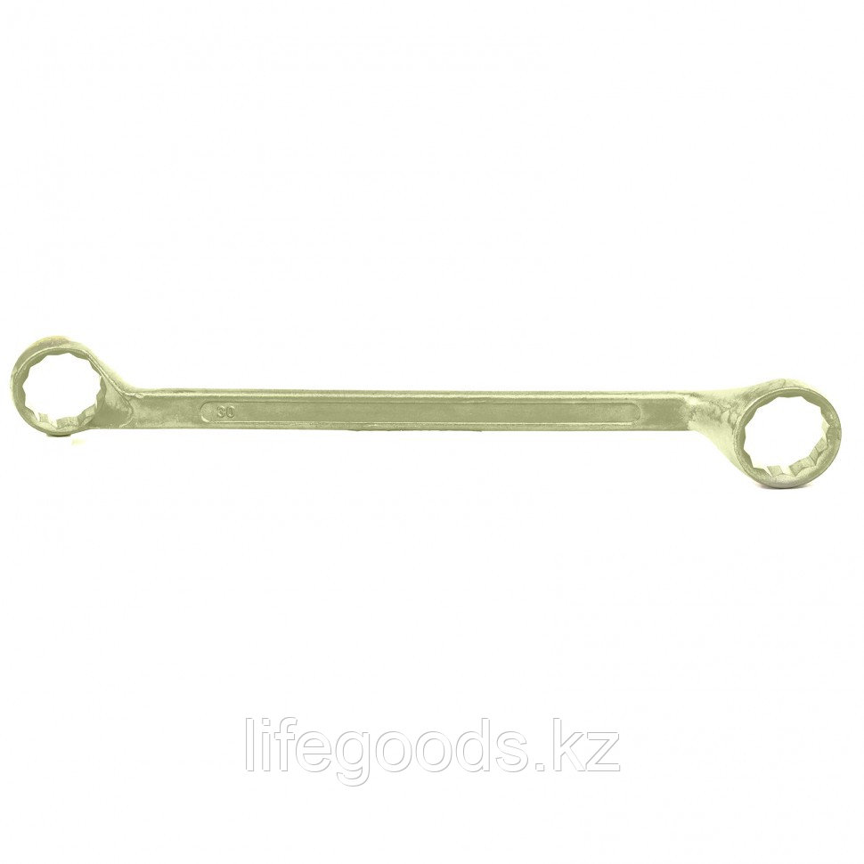 Ключ накидной, 30 х 32 мм, желтый цинк Сибртех 14638