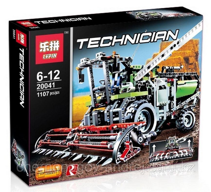 Конструктор King Technic 20041 Уборочный комбайн 1107 дет.