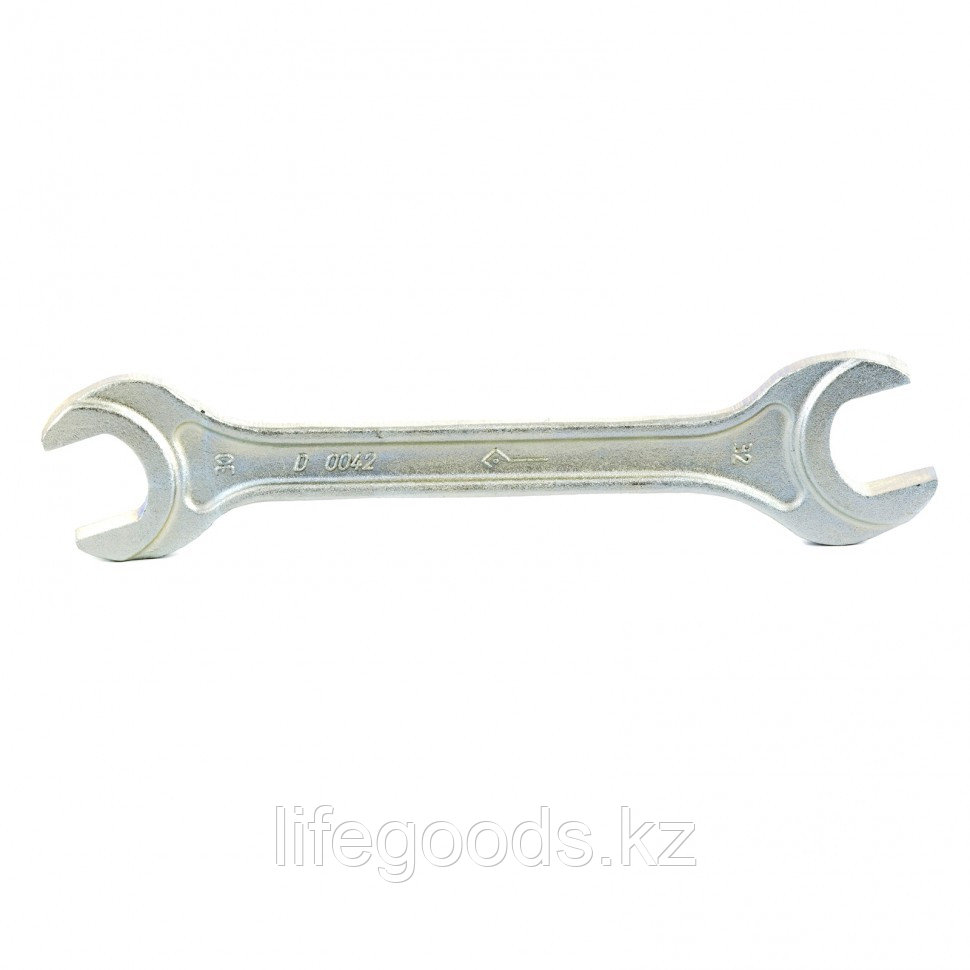Ключ рожковый, 30 х 32 мм, оцинкованный (КЗСМИ) Россия 14385