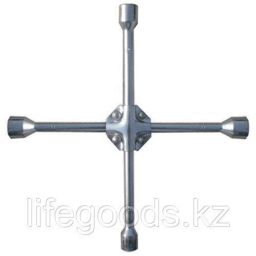 Ключ-крест баллонный, 17 х 19 х 21 мм, под квадрат 1/2, усиленный, Толщинa 16 мм Matrix Professional 14245 - фото 1 - id-p66870595