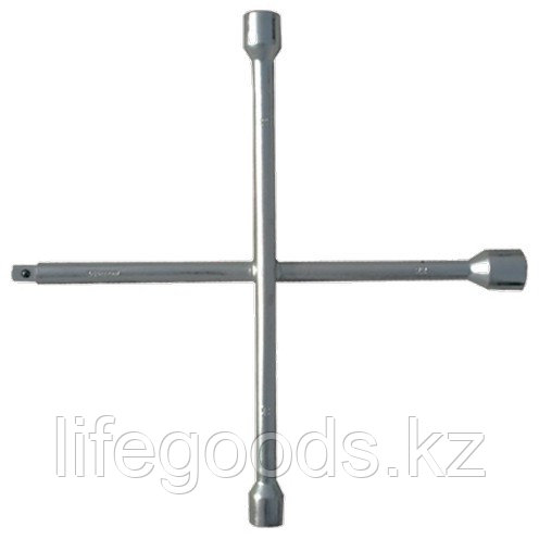 Ключ-крест баллонный, 17 х 19 х 21 х 22 мм, Толщинa 14 мм Сибртех 14257