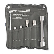 Набор ключей трубок торцевых усиленных 6 предметов, CrV Stels 13778