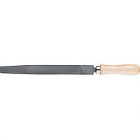Напильник плоский, 150 мм, деревянная ручка Сибртех 16223