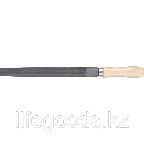 Напильник полукруглый, 250 мм, деревянная ручка Сибртех 16329, фото 2