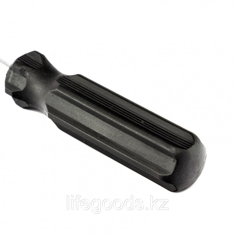 Отвертка SL4 х 75 мм, углеродистая сталь, черная пластиковая рукоятка Sparta 13203 - фото 3 - id-p66871431