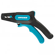 Щипцы для зачистки электропроводов 0,2-6 мм2 (10-24 AWG), лезвие: нержавеющая сталь Gross 17722