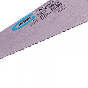 Ножовка для работы с ламинатом "Piranha", 360 мм, 15-16 TPI, зуб 2D, каленый зуб, пласт.рук-ка Gross 24121, фото 2