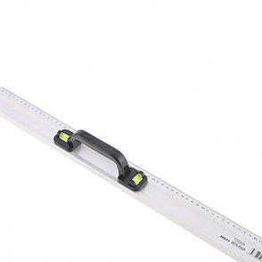 Линейка-уровень, 1000 мм, металлическая, пластмассовая ручка 2 глазка Matrix Master 30577, фото 2