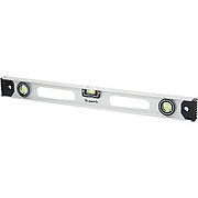 Уровень алюминиевый "Рельс", 1000 мм, 3 глазка (1 поворотный) Matrix 34029