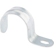 Скоба металлическая однолапковая, 16 см, 100 шт Сибртех 48179