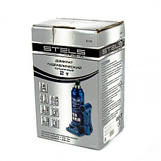 Домкрат гидравлический бутылочный, 2 т, H подъема 181-345 мм Stels 51101, фото 3