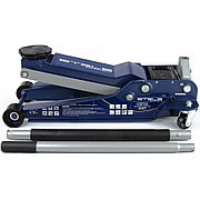 Домкрат гидравлический подкатной, быстрый подъем, 3,5т, Low Profile Quick, 100-565 мм, профессиональный Stels