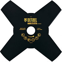 Диск для триммера, 230 х 25,4 мм, Толщинa 1,6 мм, 4 лезвия Denzel 96323