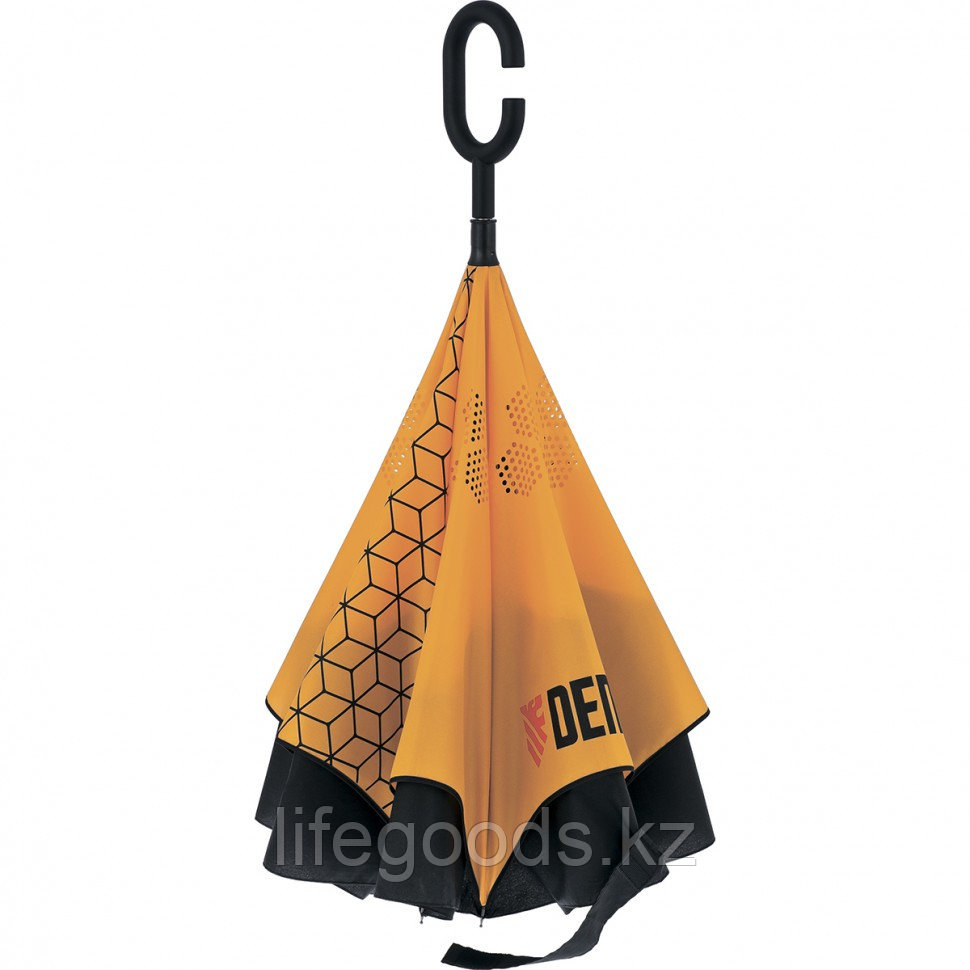 Зонт-трость обратного сложения, эргономичная рукоятка с покрытием Soft ToucH Denzel 69706 - фото 2 - id-p66874362