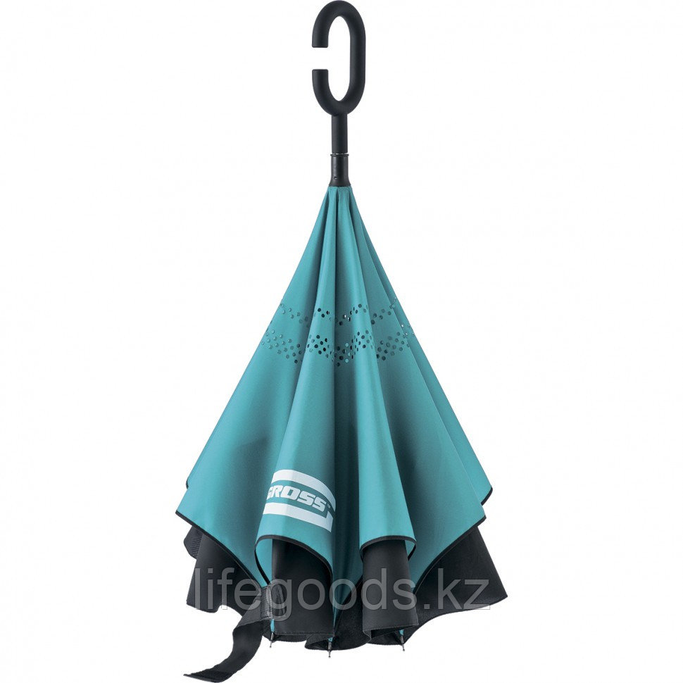 Зонт-трость обратного сложения, эргономичная рукоятка с покрытием Soft ToucH Gross 69701 - фото 2 - id-p66874363