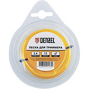 Леска для триммера круглая, 3 мм х 10 м, блистер Denzel 96148