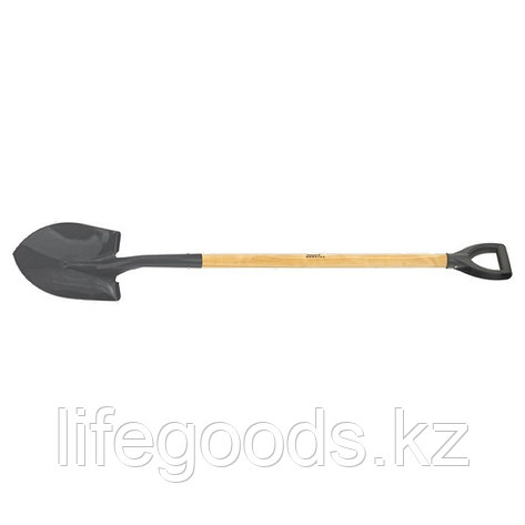 Лопата штыковая, для сыпучих грузов, черенок вс, ЛСГ Россия Сибртех 61456, фото 1