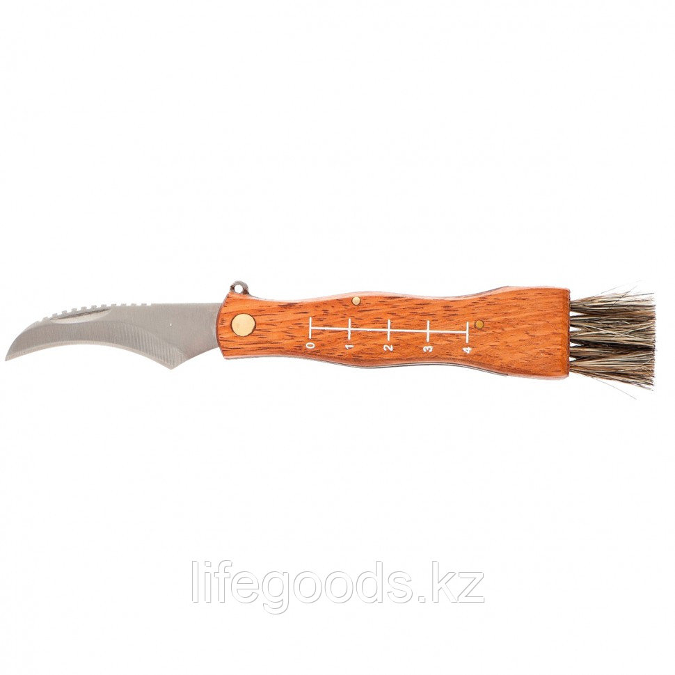 Нож грибника малый, деревянная рукоятка Palisad 79004