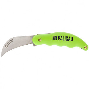 Нож садовый, 170 мм, складной, изогнутое лезвие, пластиковая эргономичная рукоятка Palisad 79011, фото 2