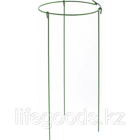 Опора для растений круглая, D 28 см, H 45 см, 3 шти в упаковке, металл в пластике Palisad 644075, фото 1