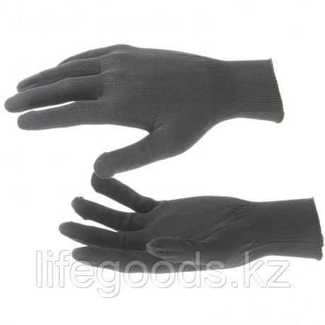 Перчатки Нейлон, 13 класс, черные, XL Россия 67843, фото 2