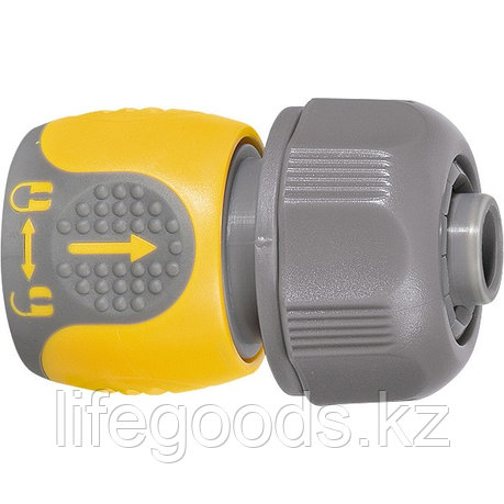 Соединитель для шланга 3/4 двухкомпонентный Palisad Luxe 66241, фото 2