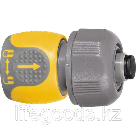 Соединитель для шланга 3/4, аквастоп, двухкомпонентный Palisad Luxe 66242, фото 2
