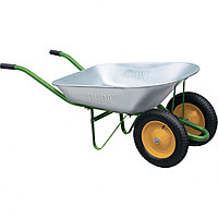 Тачка садовая, два колеса, грузоподъемность 170 кг, объем 78 л Palisad 689223