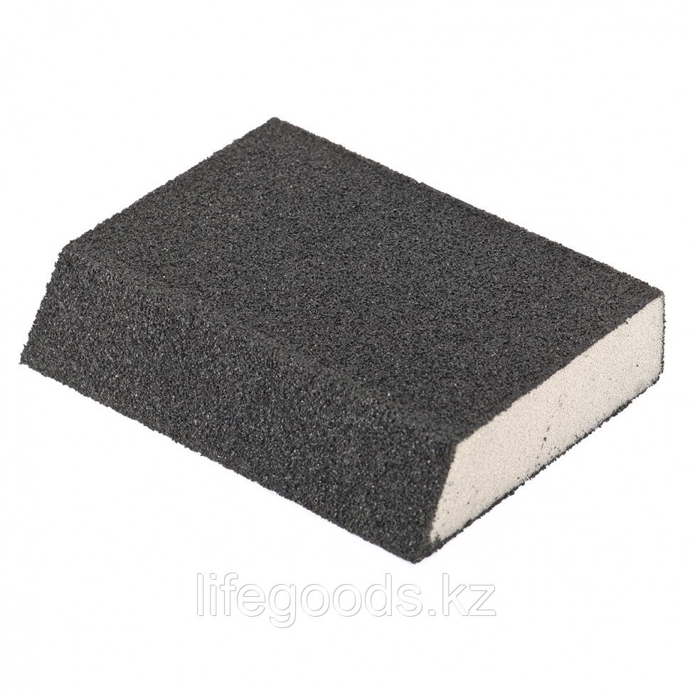Губка для шлифования, 120 х 90 х 25 мм, трапеция, мягкая, P 100 Matrix 75730