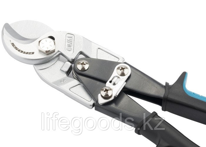 Кабелерез "Piranha", 240 мм, двухкомпонентные рукоятки, D кабеля до 14 мм, сечение 14 мм2 Gross 78450 - фото 3 - id-p66876501