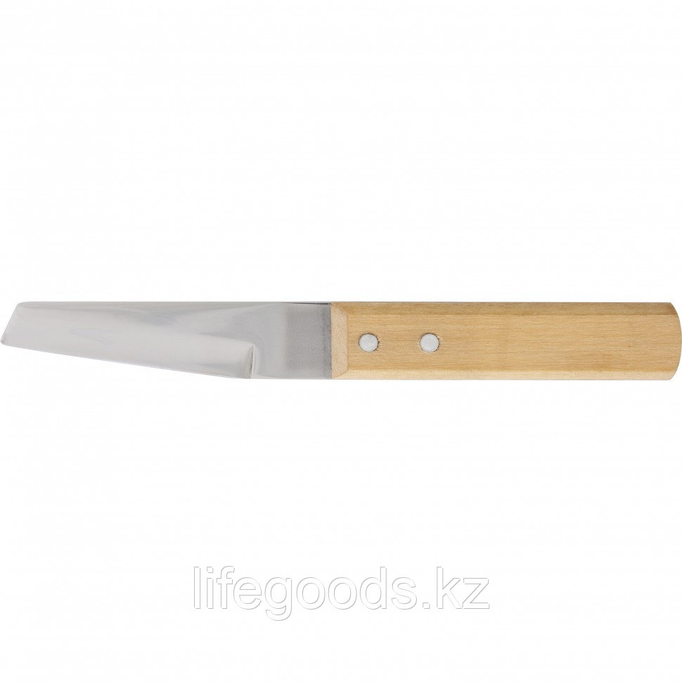Нож хозяйственный, многоцелевой, деревянная рукоятка Сибртех 78983 - фото 1 - id-p66877179