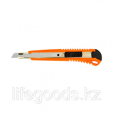 Нож, 9 мм, выдвижное лезвие, металлическая направляющая Sparta 78971, фото 2